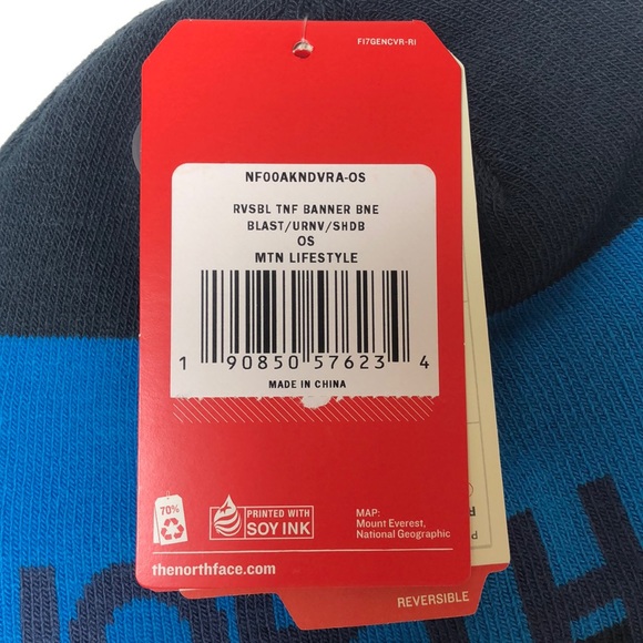 The North Face Men’s Reversible Beanie SZ OS J 67 - Picture 4 of 4
